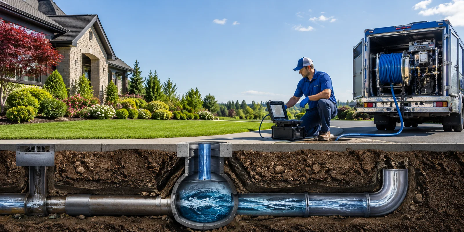 Drainage restoration information for Scandinavia, WI